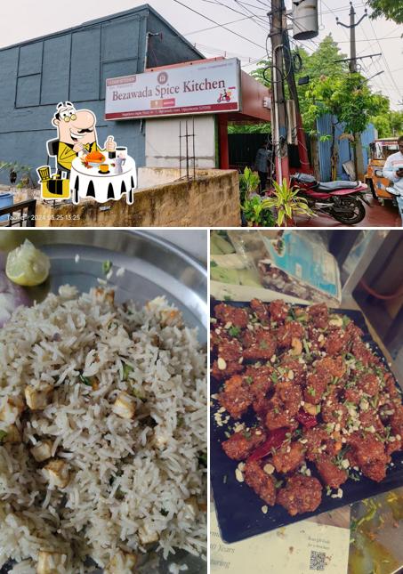 The restaurant's food and exterior