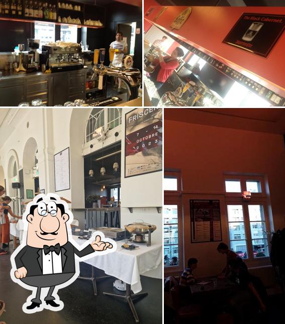 Gli interni di Café culturel de l'Ancienne Gare