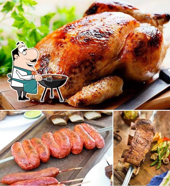 Miolla Assados. oferece refeições de carne