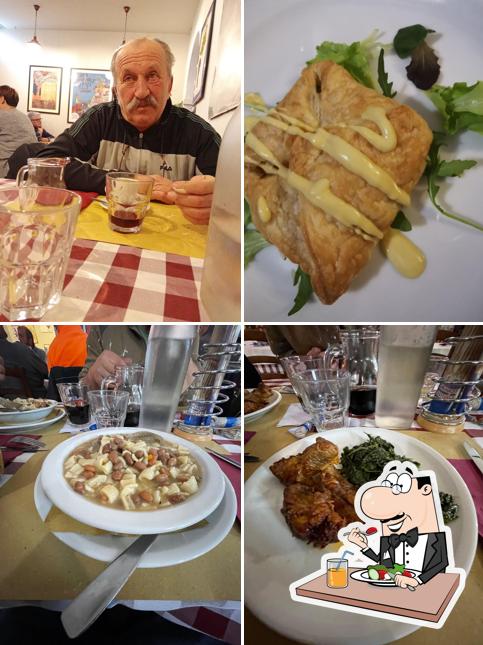 Cibo al Trattoria Il Bacco