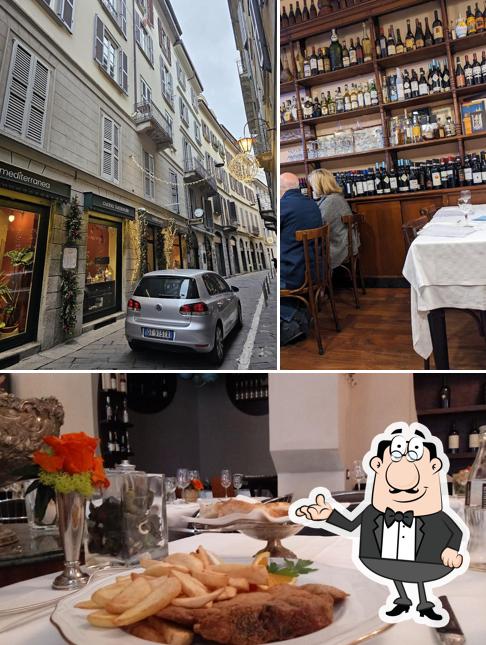 Questa è la immagine che presenta la interni e esterno di Ristorante Santa Marta