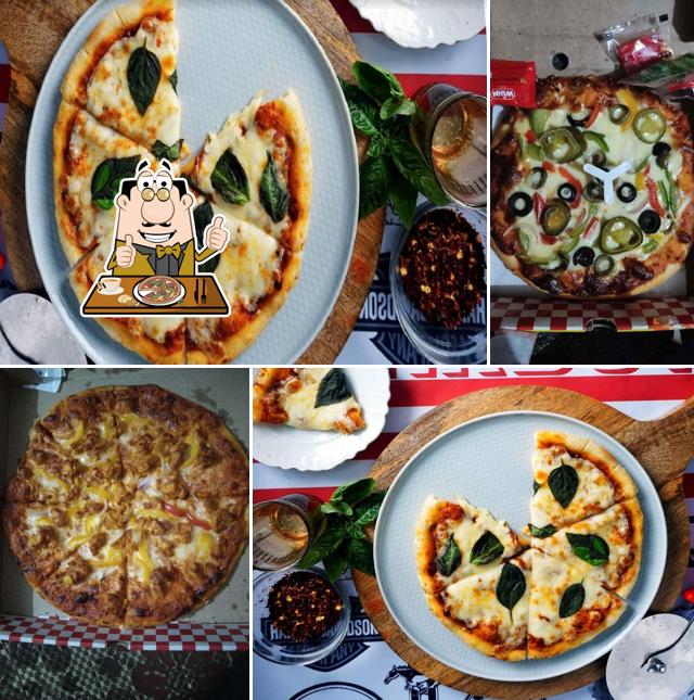 At Starboy Pizza & Shakes, you can order pizza