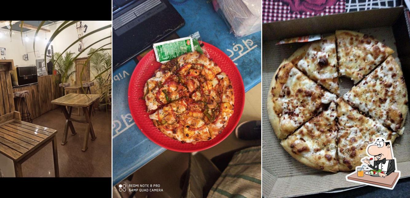 Food at The Indian Pizza