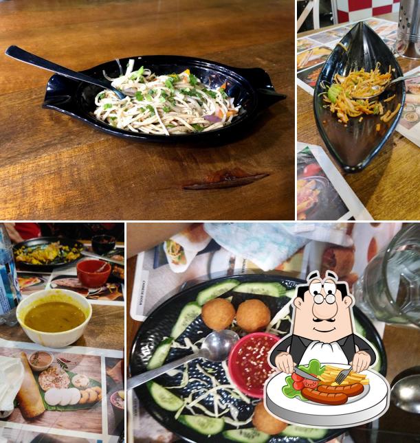 Food at Mr. and Mrs. Idly