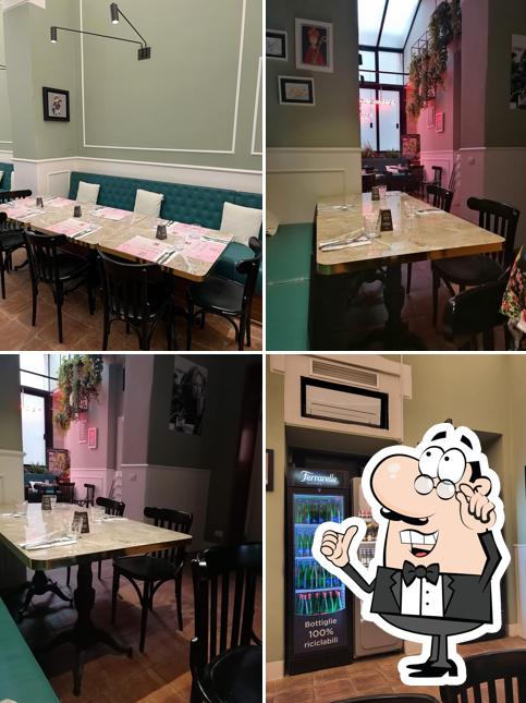 Gli interni di Da Michele