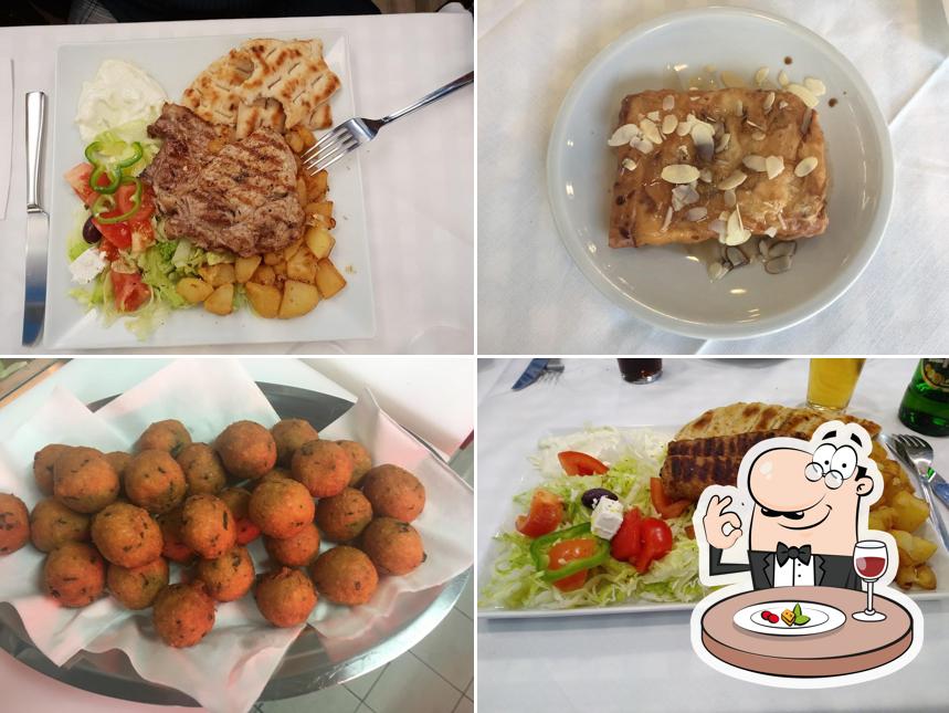 Cibo al Taverna Greca Olimpia