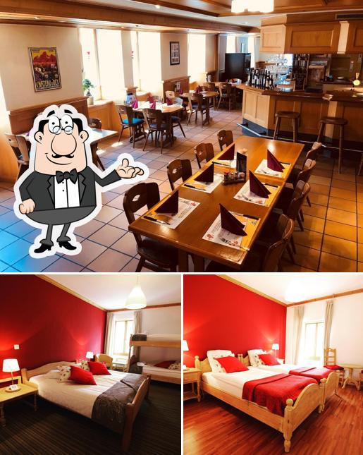 Siediti a un tavolo di Hôtel de Ville - Restaurant "Le Bistrot"