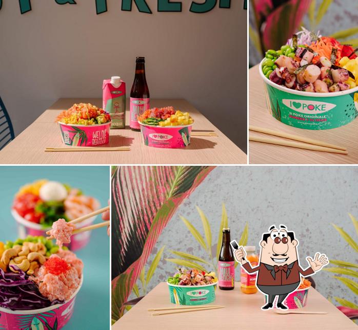 Platti al I Love Poke - Firenze I Gigli
