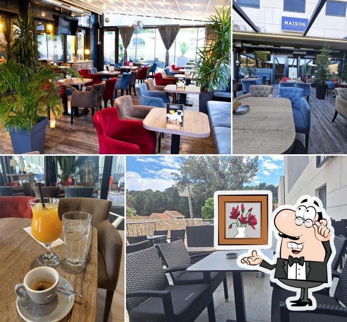 Dai un'occhiata agli interni di Maison Cafe