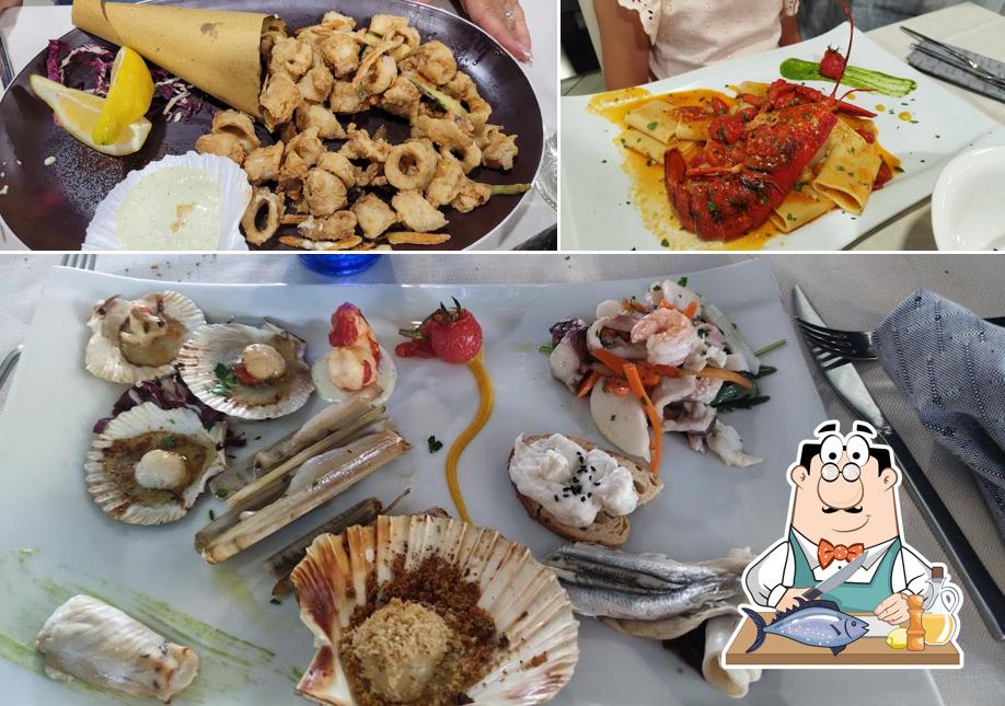 Salmone grigliato al Acqua Pazza