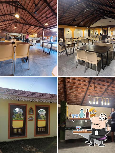 The interior of Hotel patilwada lonikalbhor