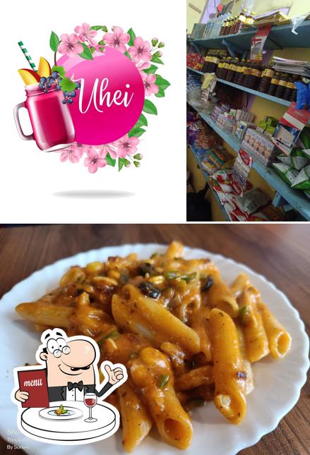 Food at Laziz Pizza Thoubal