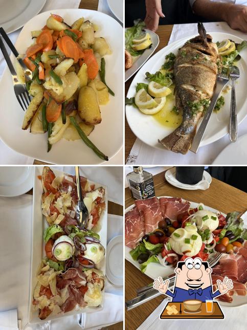 Platti al Restaurant Olivo-Baarerhof