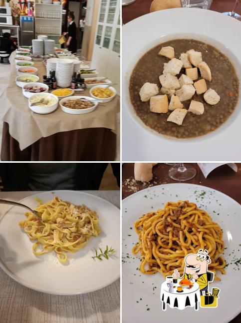 Cibo al Ristorante Pizzeria Capitel Brinchi