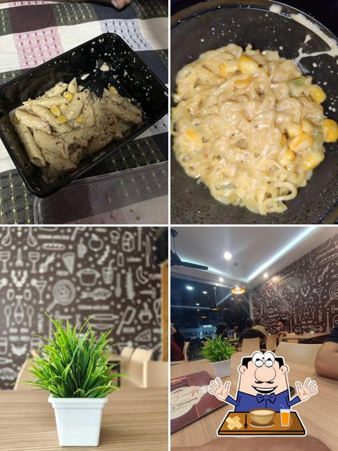 Among different things one can find food and interior at Valasu cafe