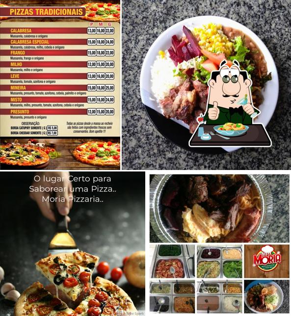 Comida em Restaurante Moria