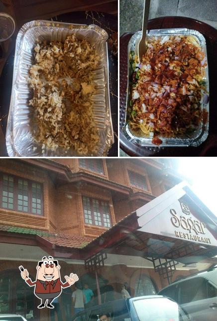 The image of food and exterior at Sagar Sweets
