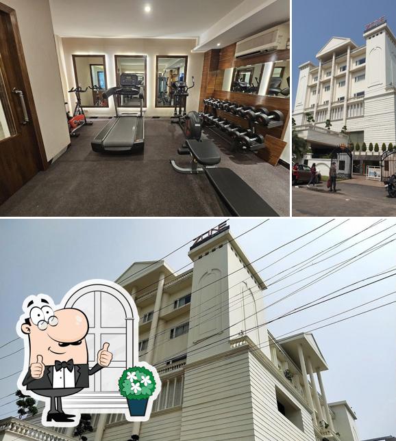 Enjoy the view at the outside area of Zone by The Park Hotel, Jammu