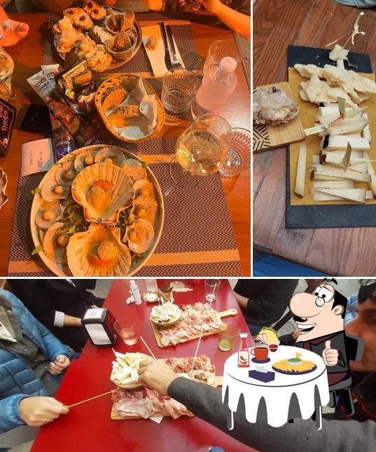 Piatto di formaggi al Dall'Imbriagon