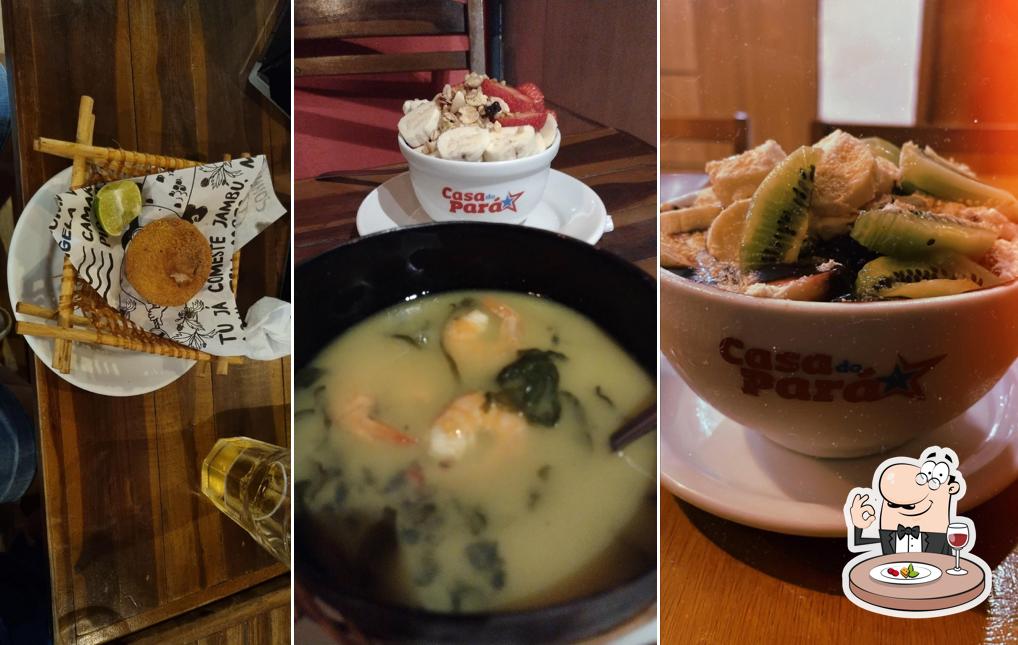 Platos en Casa do Pará
