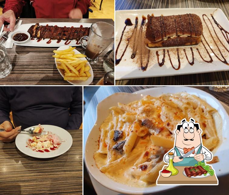 Baby back ribs at Cozze