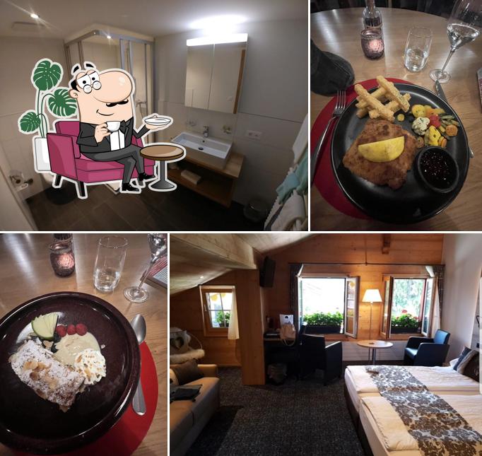 Siediti a un tavolo di Hotel Pinte Grindelwald