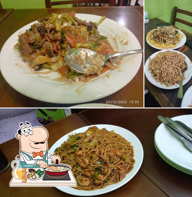 Arroz frito em Restaurante Lucky - II