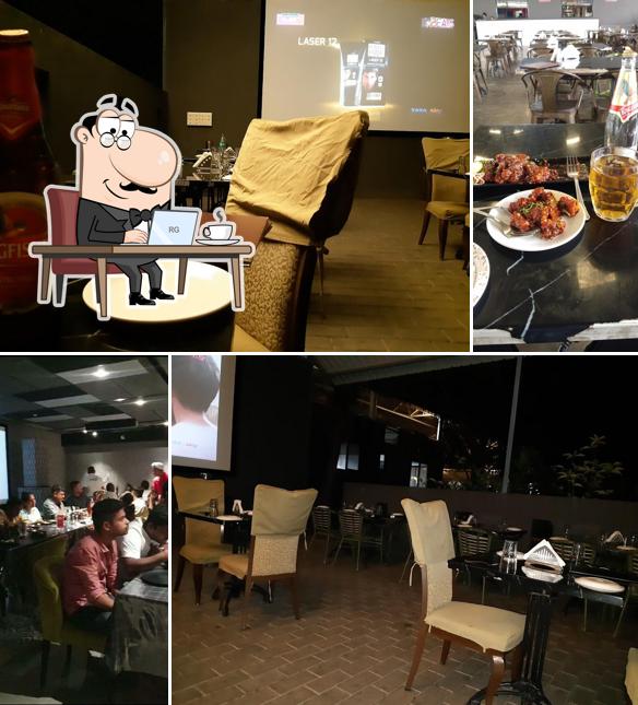 The interior of Moonlight Bar & Restaurant