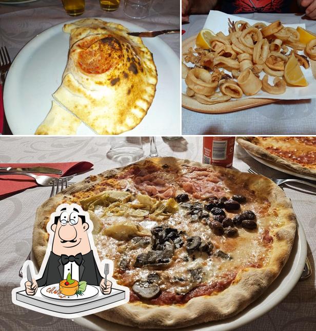 Platti al Pizzeria la Rustica Del 900