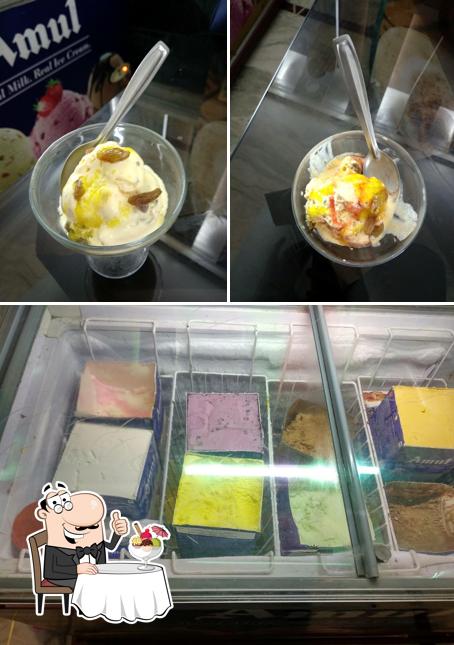 Enjoy one of the sweet dishes