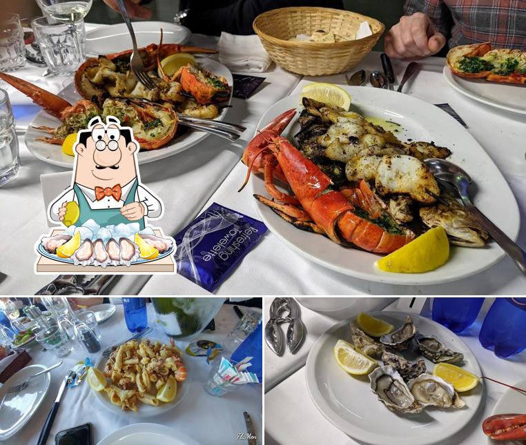 Ostriche al Ristorante Tropico Latino