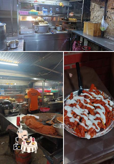Food at Vishal Chat corner