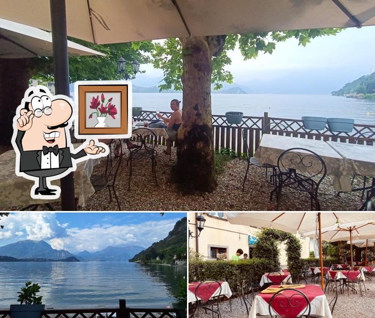 Gli interni di Riva Bianca Bar Pizzeria