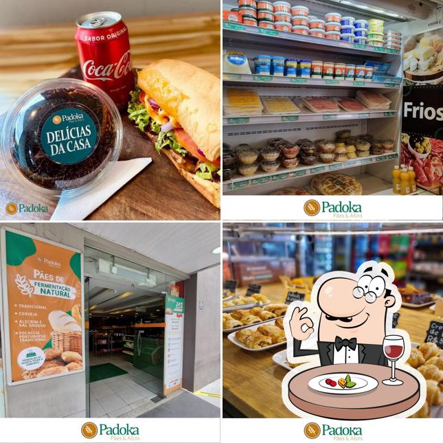 Comida em Padoka Pães e Afins