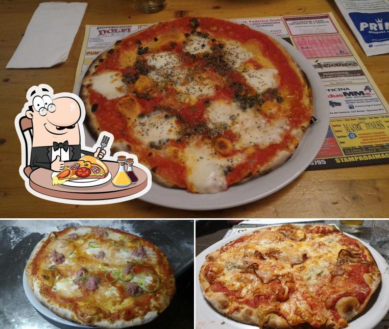 Scegli tra le svariate varianti di pizza