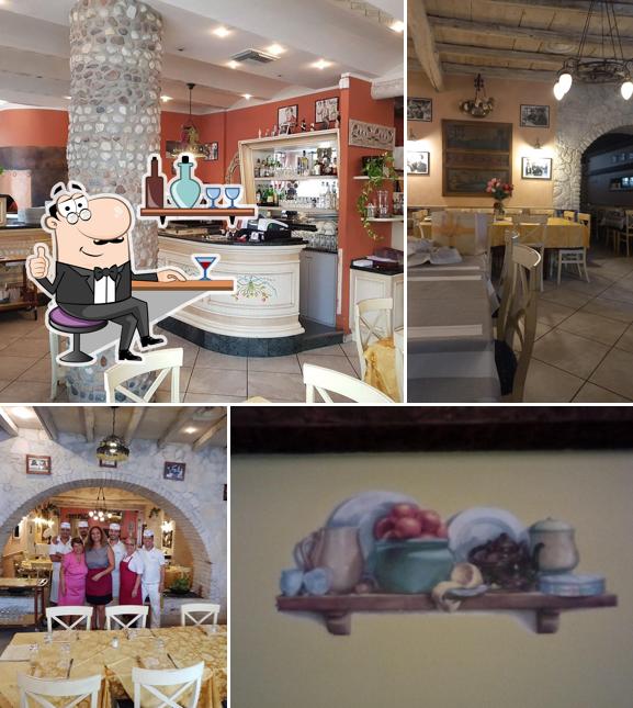 Gli interni di la livella