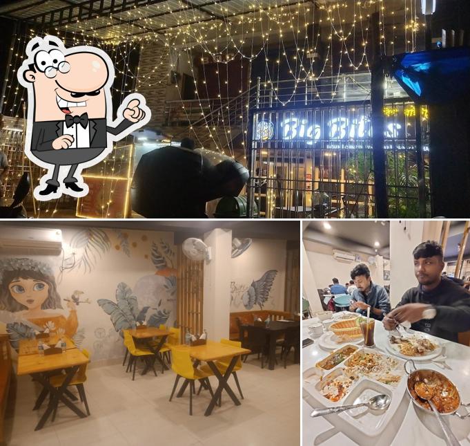 The interior of Big Bites Restaurent
