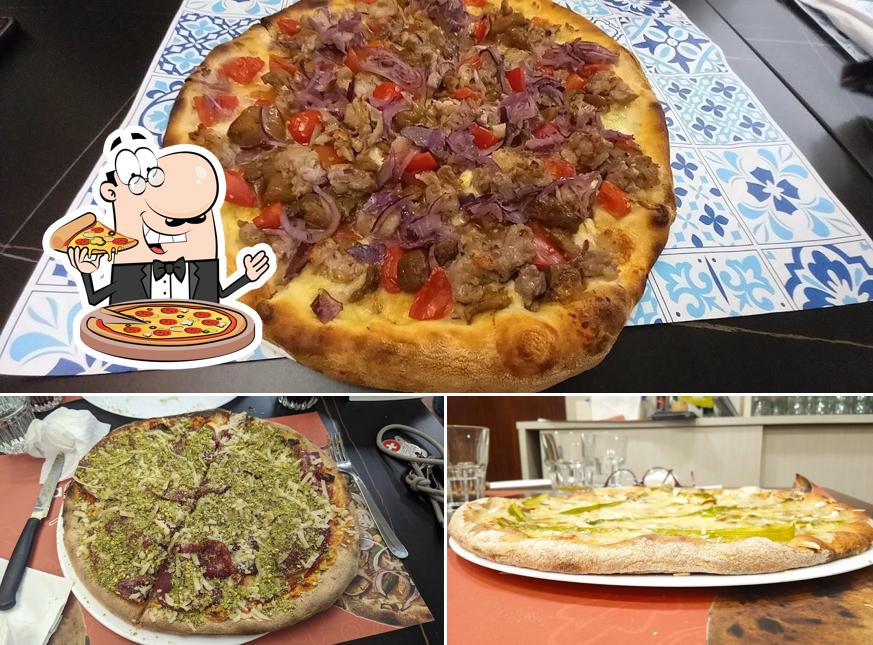 A Pizzeria La Fontana, puoi ordinare una bella pizza