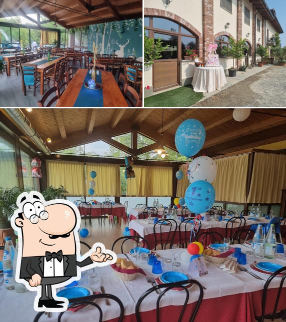 Gli interni di Agriturismo