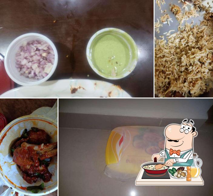 Fried rice at Nandhana Palace