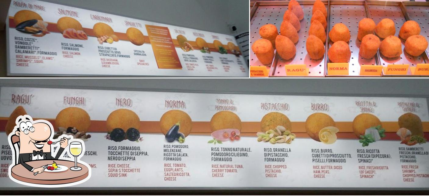 Cibo al Arancini Espressi Serafino