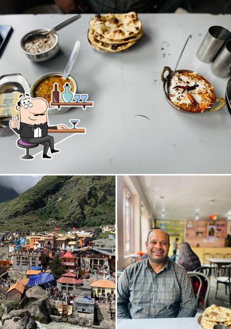 Among different things one can find interior and food at Chandralok Hotel