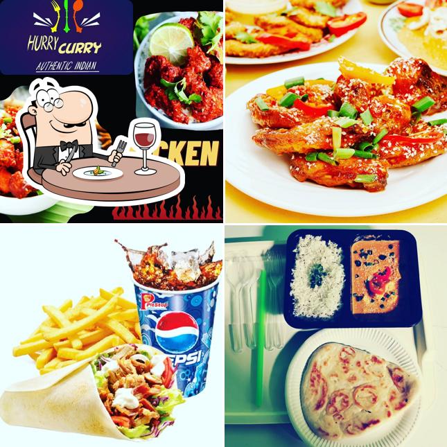 Food at HURRY 4 CURRY