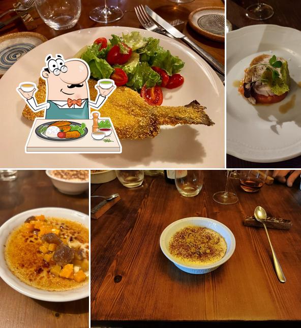 Creme brulee al La Locanda Del Falco