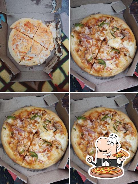 Order various types of pizza