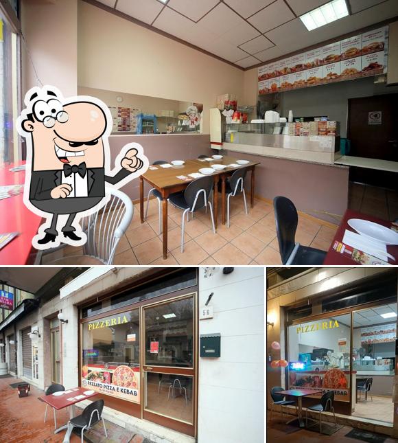 Gli interni di Rezzato pizza e kebab