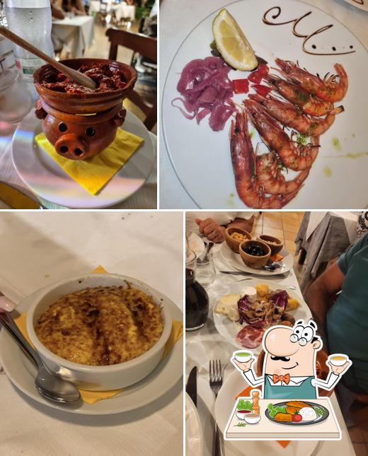 Cibo al Ristorante Manitta