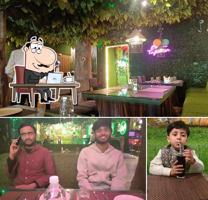 Check out how Jungle restaurant looks inside