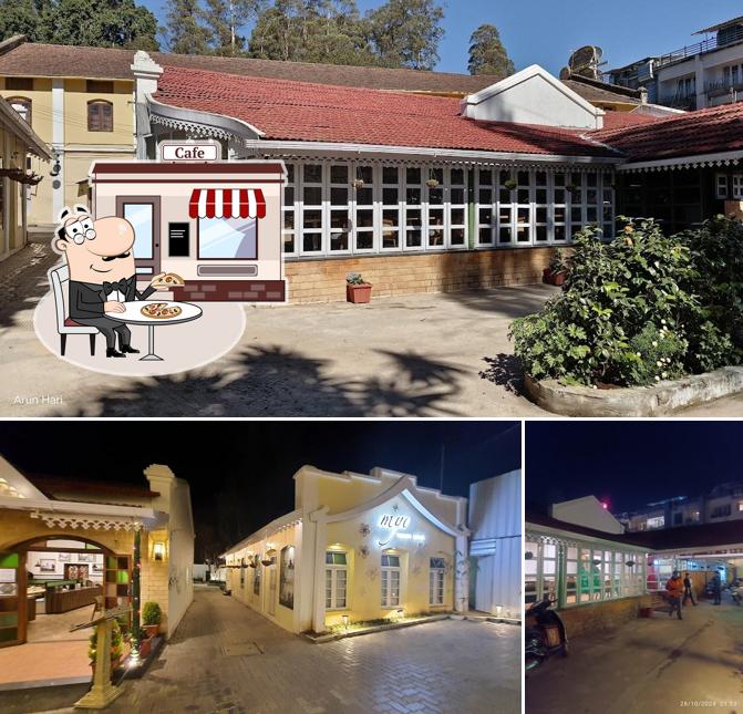 You can get some fresh air outside Kailash Parbat - Pure Vegetarian Restaurant