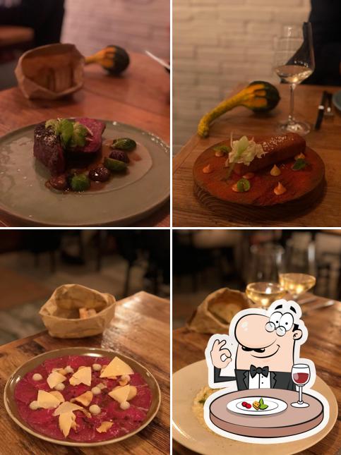 Platti al Osteria della Bottega